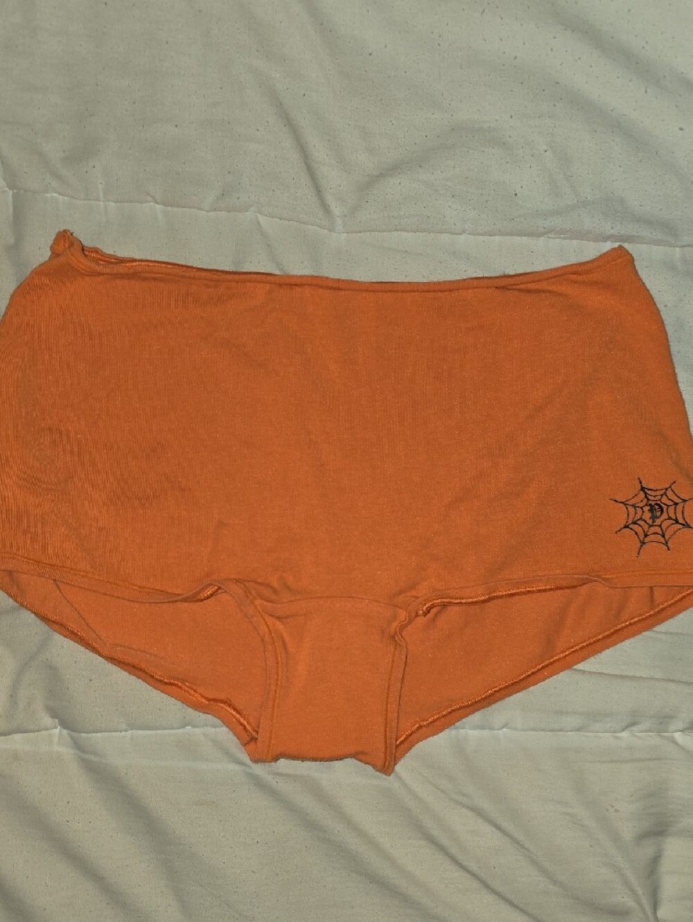 Set Of Halloween Boyshort Panties - Orange, Purple, Gray, Black - Picture 6 of 6